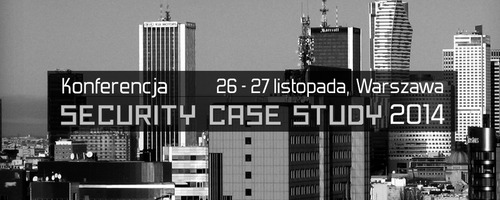 Grafika konferencji Security Case Study 2014